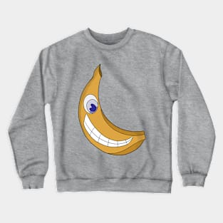 Smiling banana Crewneck Sweatshirt